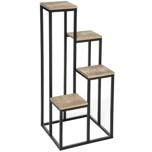Atmosphera Porte Plante 4 Plateaux H.88.5Cm