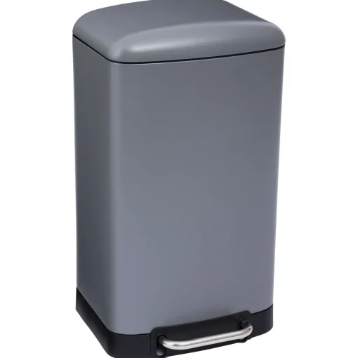 Poubelle Metal 30L Ariane Gris