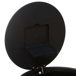 Poubelle Metal 30L Bleu Delta