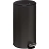 Poubelle Metal 30L Charbon Delta
