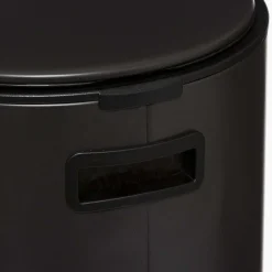 Poubelle Metal 30L Charbon Delta