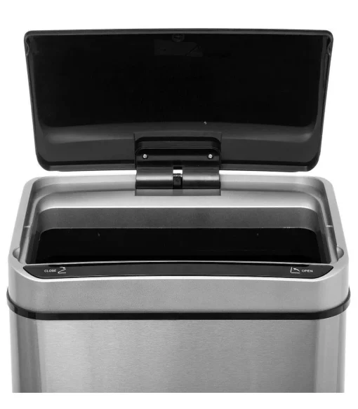 Poubelle Metal 40L Inox Sensor