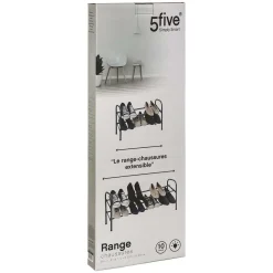 Range Chaussures 10 Paires Extensible