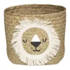 maxibazar Rangement Bac Tete Lion D.25X21Cm