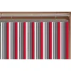 Rideau De Porte Lanieres Plastique 90 X 220 Cm Blanc Gris Ro