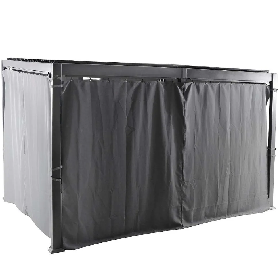 Rideaux Ardoise Avila Rail 4X3M