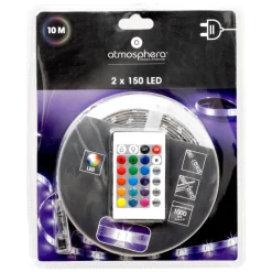 maxibazar Ruban Led 10M Couleur Reglable Sur Secteur