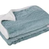 maxibazar Saturnin Plaid 130X160 Cm Bleu