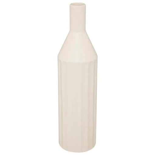 maxibazar Soliflore Ceramique Strie Sea View H.30Cm