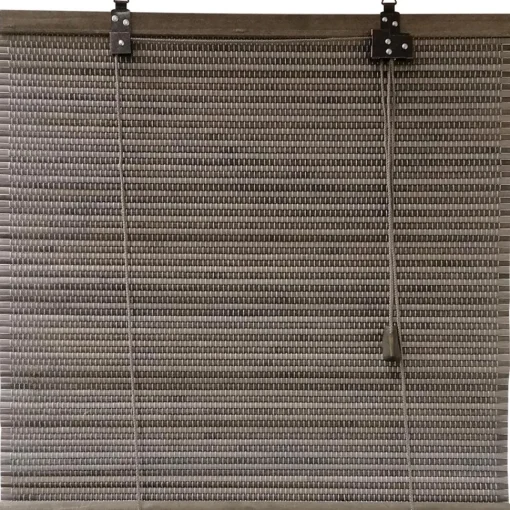 maxibazar Store Enrouleur Lattes Bambou 150X180Cm Gris