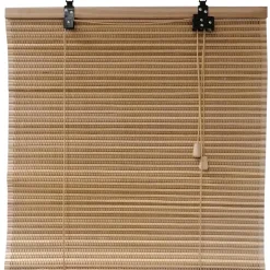 maxibazar Store Enrouleur Lattes Bambou 90X180Cm Naturel Beige