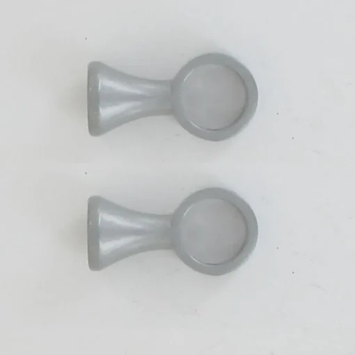 maxibazar Support Simple D16 X 2 Gris Laque