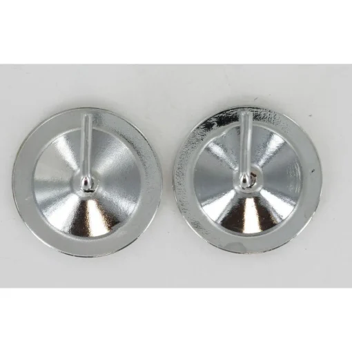 maxibazar Supports Adhesifs Metal X2 Chrome