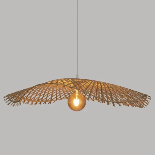 maxibazar Suspension Bambou Tess Naturel D.75Cm
