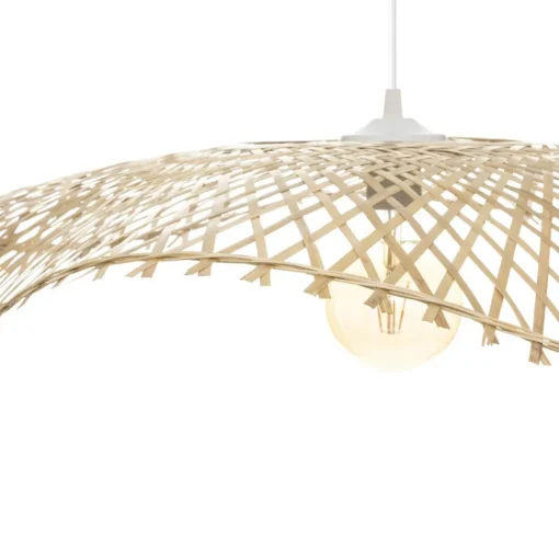 maxibazar Suspension Bambou Tess Naturel D.75Cm