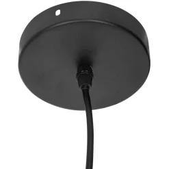 Atmosphera Suspension Fil Metal Noir D.28X35.5Cm