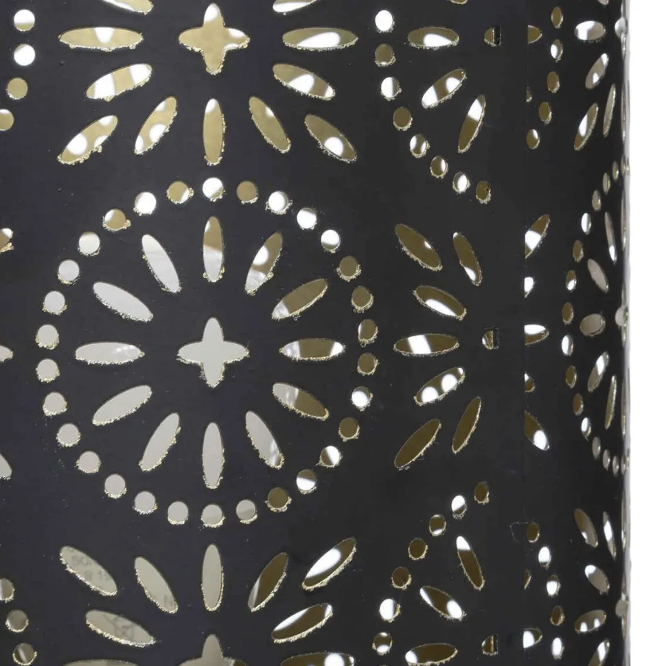 Atmosphera Suspension Metal Ajouree Gypsy Noir D.33Cm