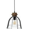 Atmosphera Suspension Metal Berry Gris D.25Cm