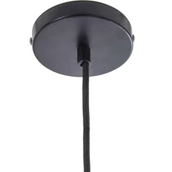 Atmosphera Suspension Metal Bois Prao Gris D.57Cm
