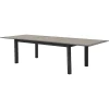 Table Allure Aluminium Muscade Graphite 12 Places
