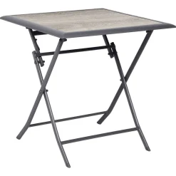 Table Azua Pliante Smoke 2 Places
