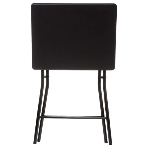 Table Bar Pliante 60X60Cm Noir