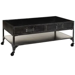 Table Basse 4 Tiroirs Clapet Sevin