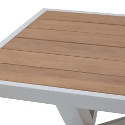 Table Emperia Acacia Blanc 8 Places