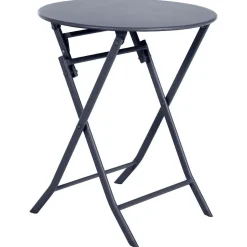 Table Greensboro Ronde Graphite 2 Places