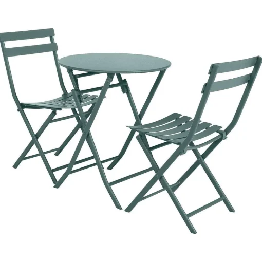 Table Greensboro Ronde Jade 2 Places