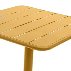 Table Haute Phuket Carree Ocre 2 Places