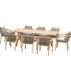 Table Papouasie Acacia 8 Places
