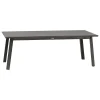 Table Pavane Extensible Aluminium Graphite 12 Places