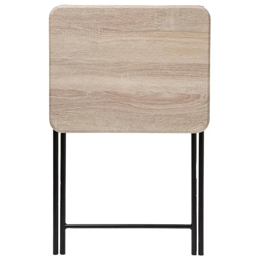 Table Pliante 48X38Cm Bois H.64Cm