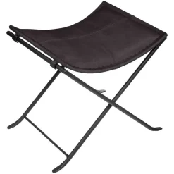 Tabouret Cuir Noir