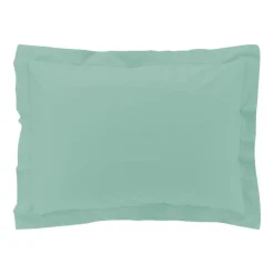 maxibazar Taie D Oreiller Vp 50X70Cm Percale 78 Fils Sauge