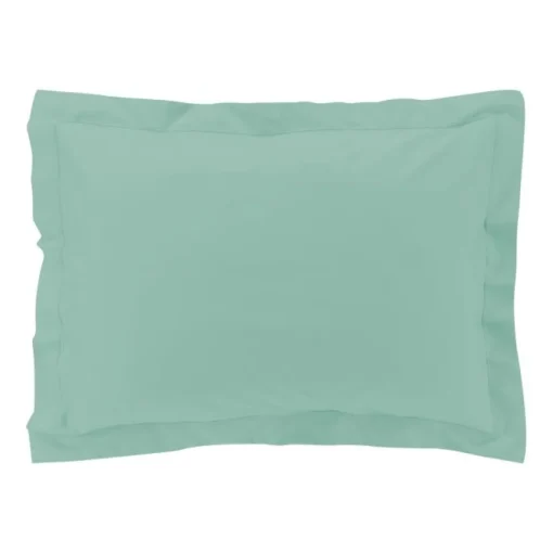 maxibazar Taie D Oreiller Vp 50X70Cm Percale 78 Fils Sauge