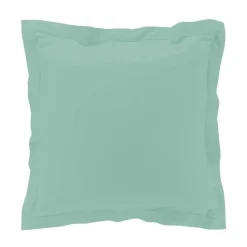 maxibazar Taie D Oreiller Vp 63X63Cm Percale 78 Fils Sauge