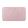 maxibazar Tapis 50 X 80 Cm Flanel Uni Phosphorescent Fluo Night Rose
