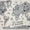 Atmosphera Tapis Carte Du Monde