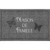 maxibazar Tapis Deco Rectangle 50X80 Cm Imprime Familia