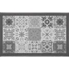maxibazar Tapis Deco Rectangle 50X80 Cm Imprime Persane Gris