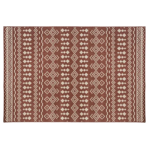 maxibazar Tapis Exterieur Et Interieur Color Terracotta 150X230Cm