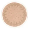 Atmosphera Tapis Rosace Jute Et Lurex