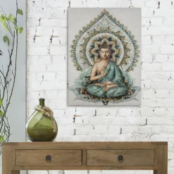 Atmosphera Toile Imprimee Bouddha 58X78Cm