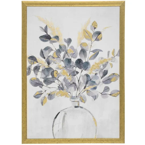 Atmosphera Toile Imprimee Fleur D.50X70Cm