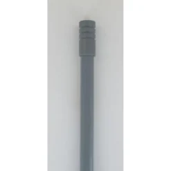 maxibazar Tringle Extensi Bistrot 170X300X1 Embout Cylindre Strie Gris