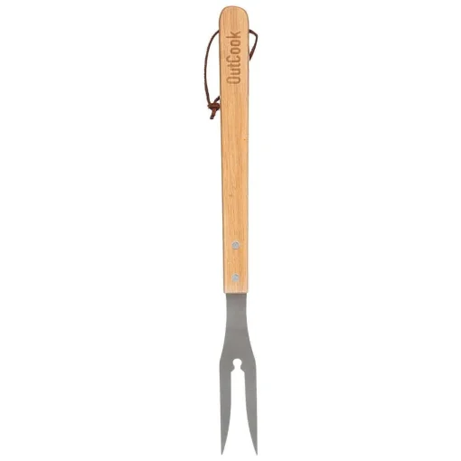 Ustensiles Barbecue X3 Pieces Manche Bois