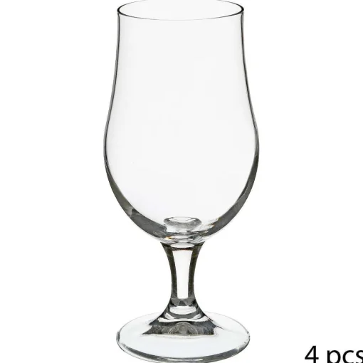 Verre A Biere X4 Sur Pied