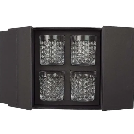 Verre A Whisky X4 En Coffret